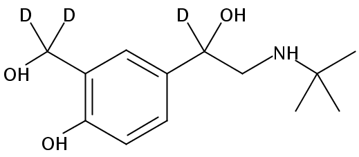 沙丁胺醇-D3氘代