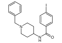 N-(1-Benzyl-4-piperidinyl)-4-iodobenzamide