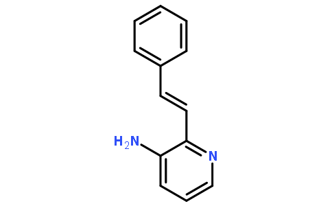 2-(2-苯基乙烯基)-3-氨基吡啶