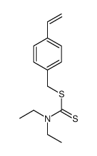 4-vinylbenzyl diethylcarbamodithioate