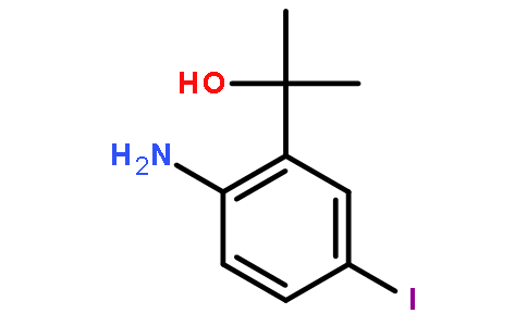 2-(2-氨基-5-碘苯基)丙烷-2-醇