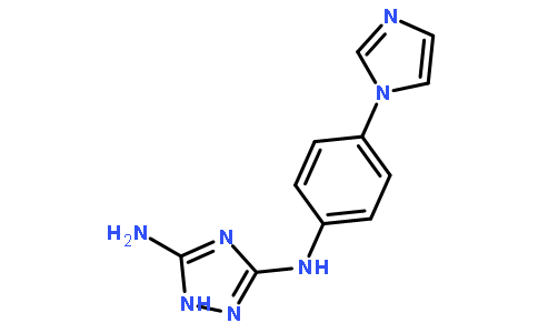 N3-(4-(1H-咪唑-1-基)苯基)-1H-1,2,4-噻唑-3,5-二胺