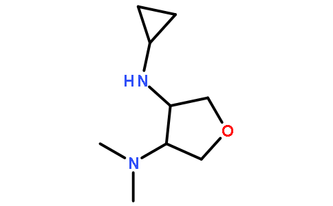 3-(环丙胺)-4-(N,N-二甲胺)四氢呋喃