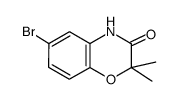 6-bromo-2,2-dimethyl-4H-benzo[1,4]oxazin-3-one