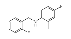 4-Fluoro-N-(2-fluorobenzyl)-2-methylaniline