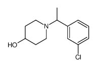 1-[1-(3-氯-苯基)-乙基]-哌啶-4-醇