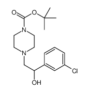 4-[2-(3-氯-苯基)-2-羟基-乙基]-哌嗪-1-羧酸叔丁酯