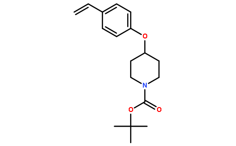 tert-butyl 4-(4-ethenylphenoxy)piperidine-1-carboxylate