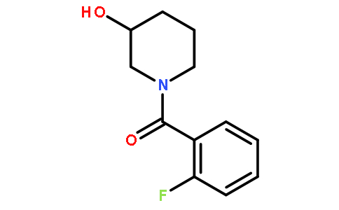 (2-氟苯基)(3-羟基-1-哌啶基)甲酮