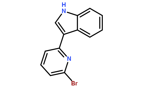3-(6-溴-2-吡啶基)-1H-吲哚