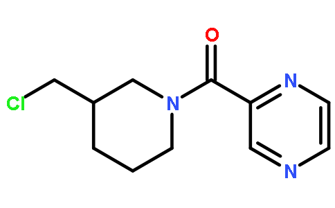 [3-(chloromethyl)piperidin-1-yl]-pyrazin-2-ylmethanone