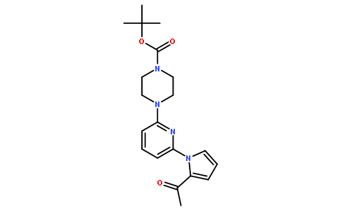 4-(6-(2-乙酰基-1H-吡咯-1-基)吡啶-2-基)哌嗪-1-羧酸叔丁酯