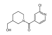 (2-Chloropyridin-4-yl)(3-(hydroxymethyl)piperidin-1-yl)methanone