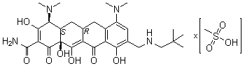 Amadacycline methanesulfonate