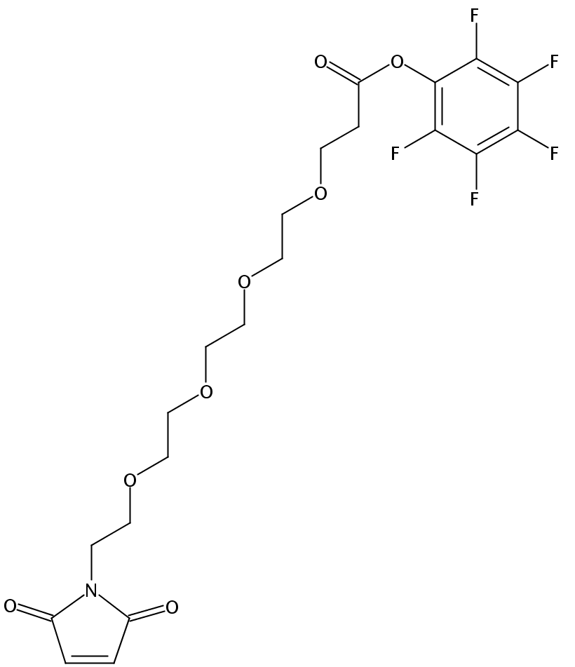 Per氟苯基 2-(2-(2-(2-(2,5-二氧代-2H-吡咯-1(5h)-基)乙氧基)乙氧基)乙氧基)乙酸酯