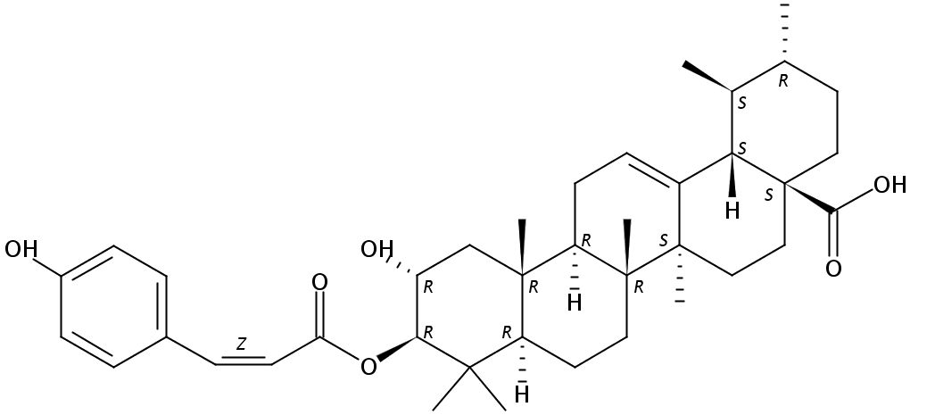 3-beta-O-顺式对香豆酰科罗索酸