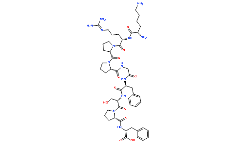 赖氨酸-(脱-精氨酸9)舒爱激肽