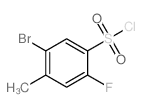 5-Bromo-2-fluoro-4-methylbenzenesulfonyl chloride