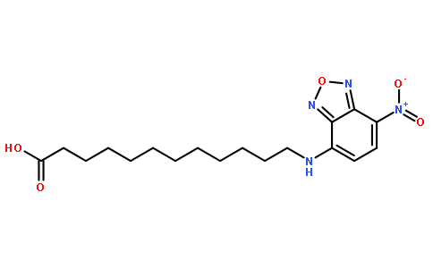 NBD-C<sub>12</sub>acid [12-(7-Nitrobenzofurazan-4-ylamino)dodecanoicacid]