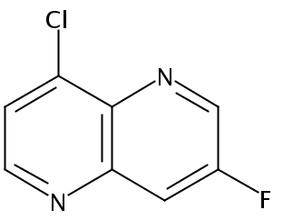 8-氯-3-氟-1,5-萘啶