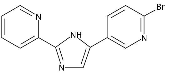 2-bromo-5-(2-(pyridin-2-yl)-1H-imidazol-5-yl)pyridine