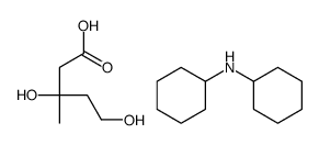 N-cyclohexylcyclohexanamine,3,5-dihydroxy-3-methylpentanoic acid