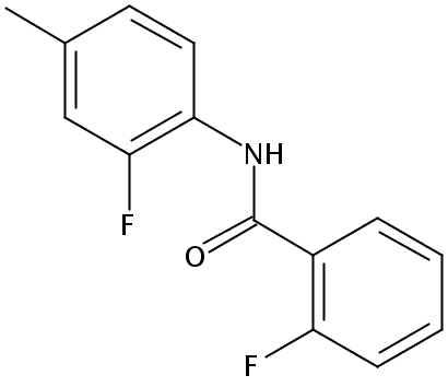 Benzamide, 2-fluoro-N-(2-fluoro-4-methylphenyl)-