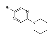 2-bromo-5-piperidin-1-ylpyrazine