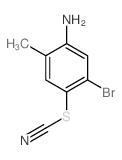 5-溴-2-甲基-4-硫代氰酰基苯胺