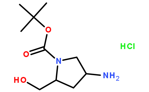 (2S,4S)-1-BOC-2-羟基甲基-4-氨基吡咯烷盐酸盐