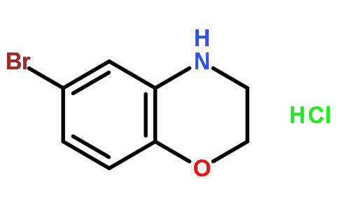 6-溴-3,4-二氢-2H-苯并[b][1,4]噁嗪盐酸盐