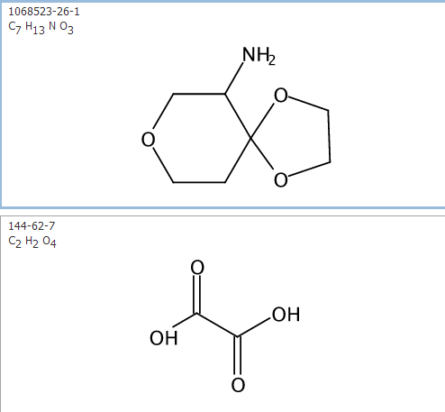 1,4,8-Trioxaspiro[4.5]decan-6-amine oxalate
