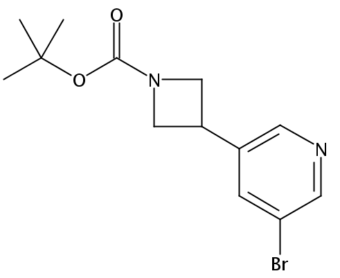 tert-Butyl 3-(5-bromopyridin-3-yl)azetidine-1-carboxylate