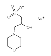 3-(N-吗啉)-2-羟基丙磺酸钠盐