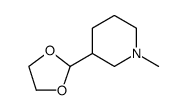 3-(1,3-Dioxolan-2-yl)-1-methylpiperidine