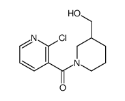 (2-Chloropyridin-3-yl)(3-(hydroxymethyl)piperidin-1-yl)methanone