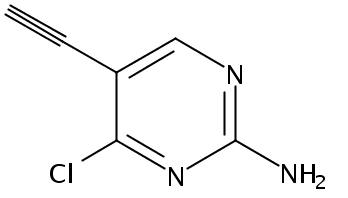 4-Chloro-5-ethynylpyrimidin-2-amine