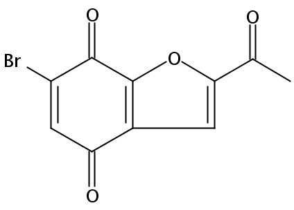 2-Acetyl-6-bromobenzofuran-4,7-dione