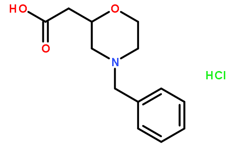 (4-苄基-吗啉-2-基)-乙酸盐酸盐