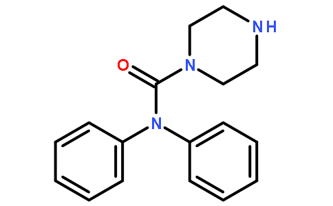 哌嗪-1-羧酸二苯基酰胺