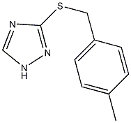 3-[(4-甲基苯甲基)硫代]-1H-1,2,4-三唑