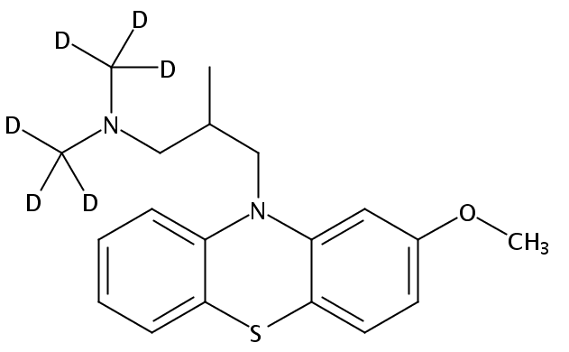 (±)-Methotrimeprazine (D6)