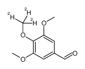 3,4,5-三甲氧基苯甲醛-D3