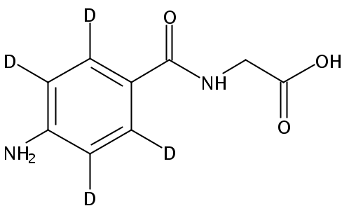 4-Aminohippuric-d4 Acid