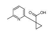 1-(6-methylpyridin-2-yl)cyclopropane-1-carboxylic acid