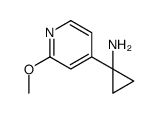 1-(2-methoxypyridin-4-yl)cyclopropan-1-amine