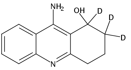 9-Amino-1,2,3,4-tetrahydroacridin-1-ol-d3