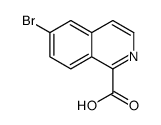 6-Bromo-1-isoquinolinecarboxylic acid