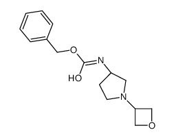 Benzyl [(3S)-1-(3-oxetanyl)-3-pyrrolidinyl]carbamate