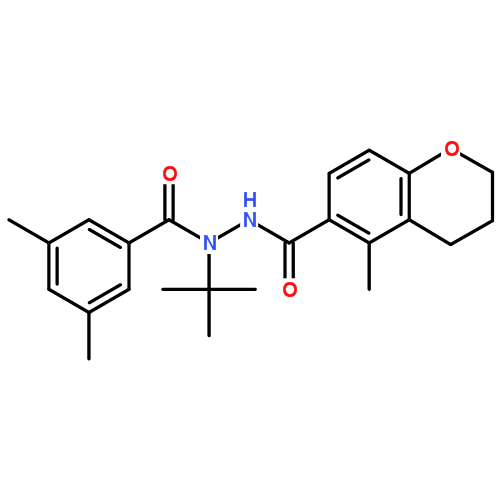 2’-叔丁基-5-甲基-2’-(3,5-二甲基苯甲酰基)色满-6-甲酰肼